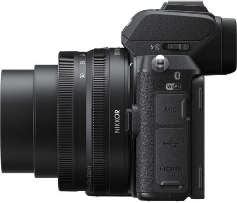 Nikon Z 50 Mirrorless Digital Camera with 16-50mm Lens (1633) + FTZ Mount Adapter + 2 x EN-EL25 Battery + 64GB Card + Case + Corel Software + Light + Filter Kit + More (International Model) (Renewed) in Saudi Arabia