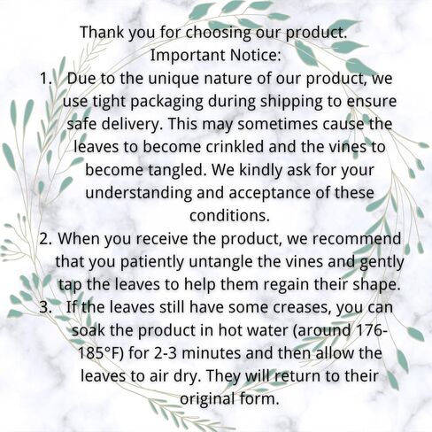 اني اند باندا نباتات صناعية معلقة من اللبلاب بوعاء من قطعتين، نباتات بلاستيكية مزيفة بطول 51 انش، مسار طويل، نباتات صناعية صغيرة معلقة، اوراق شجر خضراء لديكور الزفاف والمكتب والمنزل والاماكن الداخلية in Kuwait