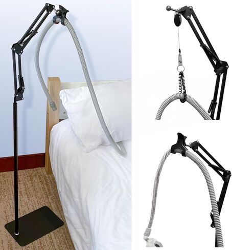 حامل خرطوم CPAP - شماعة دعم الخرطوم مع ملحق مشبك السرير - رفع خرطوم قابل للتعديل - ملحقات CPAP in Kuwait