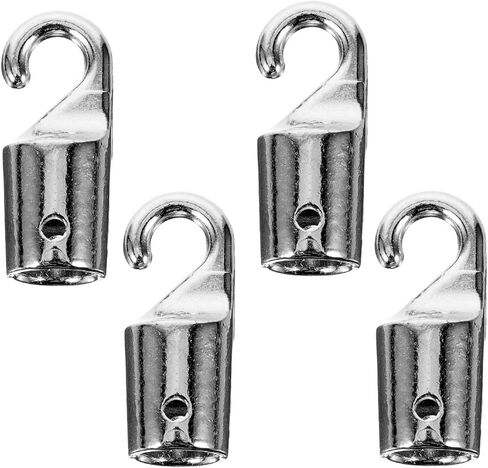 4Pcs Blind Wand Hooks Mini Blind Wand Replacement with Hook Alloy Blind Hook Tip for Windows Curtain Blind Tilt in Kuwait