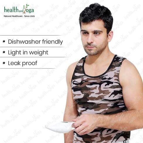 وعاء نيتي من السيراميك المتين المقاوم للتسرب من سولجيني كلاسيكو - قبضة مريحة - مناسب للميكروويف وغسالة الأطباق - أبيض in Kuwait