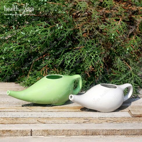 وعاء نيتي من السيراميك المتين المقاوم للتسرب من سولجيني كلاسيكو - قبضة مريحة - مناسب للميكروويف وغسالة الأطباق - أبيض in Kuwait