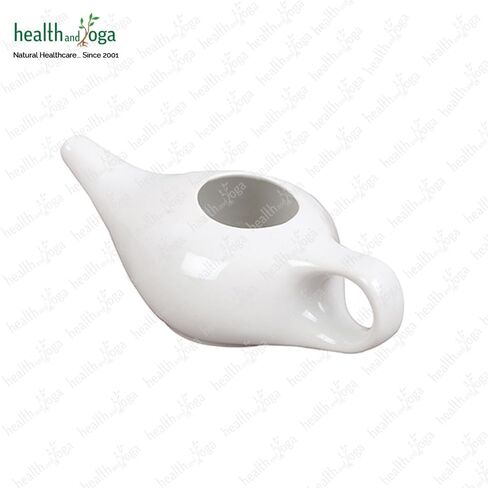 وعاء نيتي من السيراميك المتين المقاوم للتسرب من سولجيني كلاسيكو - قبضة مريحة - مناسب للميكروويف وغسالة الأطباق - أبيض in Kuwait