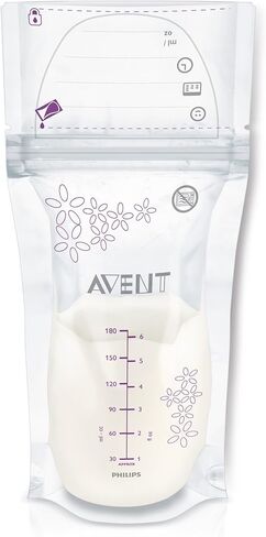 Philips AVENT Breast Milk Storage Bags, 6 Ounce, 25 Count in Kuwait
