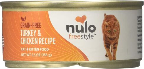 طعام القطط والقطط المعلب من نولو كات، وصفة الديك الرومي والدجاج، 5.5 أونصة in Kuwait