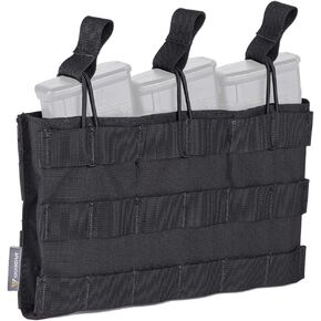 حقيبة IDOGEAR ثلاثية مفتوحة من الأعلى مقاس 5.56 مم MOLLE Mag حامل مجلة متعدد الأغراض للرياضات الخارجية in Kuwait