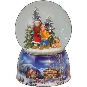 Musicbox Kingdom Globe Kids with Lantern in Saudi Arabia