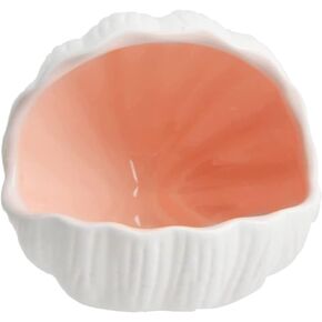 Saim Aquarium Decorations Ceramic Conch Shell-Shaped House Betta Fish Tank Accessory Decor for Fish Playing or Hiding Small Fish Bowl Hide Decoration Betta Toys (Blue)