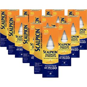 Scalpicin Max Strength Scalp Itch Treatment 1.5 oz (Pack of 10) in Saudi Arabia