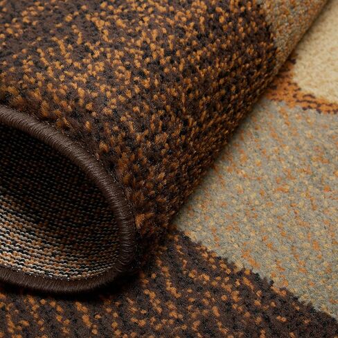 Home Dynamix Royalty Clover Modern Area Rug, Brown Multi, 5'2"x7'2" Rectangle in Kuwait