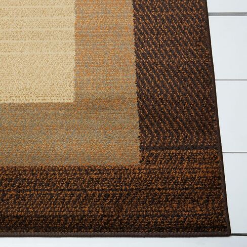 Home Dynamix Royalty Clover Modern Area Rug, Brown Multi, 5'2"x7'2" Rectangle in Kuwait