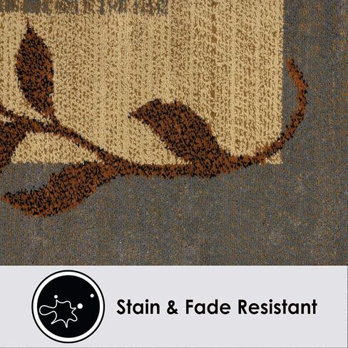 Home Dynamix Royalty Clover Modern Area Rug, Brown Multi, 5'2"x7'2" Rectangle in Saudi Arabia