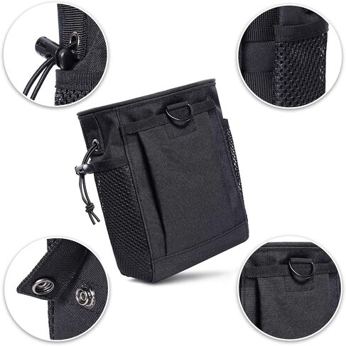 MeeJaa Dump Pouch, Drawstring Magazine Dump Pouch, Tactical Molle Dump Bags, Adjustable Military Tactical Pouches，for Outdoor and Tactical Sports in Saudi Arabia