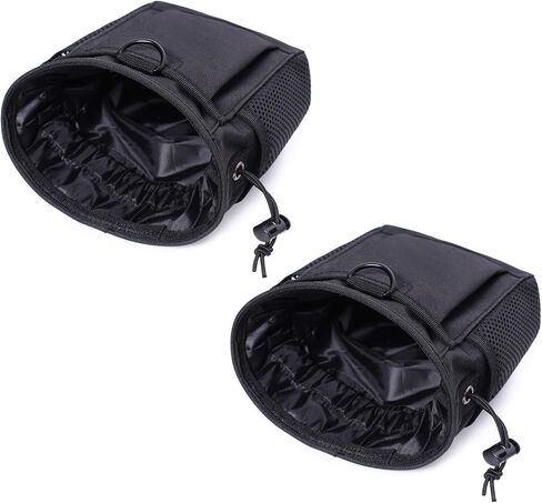 MeeJaa Dump Pouch, Drawstring Magazine Dump Pouch, Tactical Molle Dump Bags, Adjustable Military Tactical Pouches，for Outdoor and Tactical Sports in Saudi Arabia