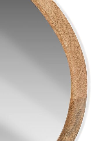 POLY & BARK Mira Teardrop Mirror, Natural in Kuwait