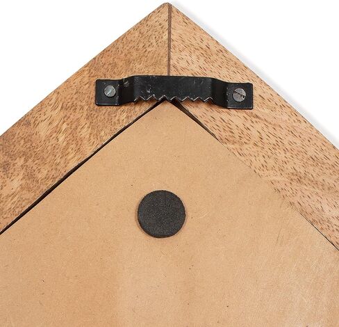 POLY & BARK Mira Teardrop Mirror, Natural in Kuwait