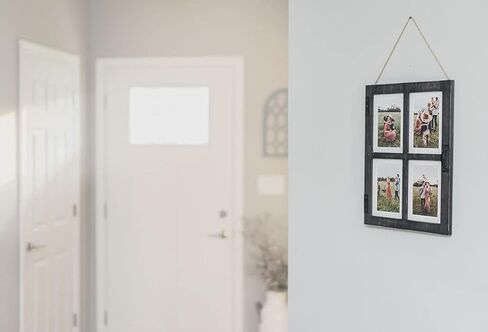 Great Lakes Memories 5x7 Picture Frame Collage with 4 Photos - Display Your Memories - Collage Picture Frames That Fit Any 4x6 or 5x7 (Modern Black) in Saudi Arabia