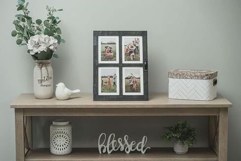 Great Lakes Memories 5x7 Picture Frame Collage with 4 Photos - Display Your Memories - Collage Picture Frames That Fit Any 4x6 or 5x7 (Modern Black) in Saudi Arabia