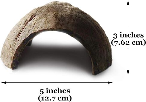جور كهف جمبري كوكو لديكور حوض السمك مثالي للسباحة داخل وخارج المنزل، يشجع على التساقط ومأوى مريح ومنطقة تكاثر للقشريات، قطعتان في كل عبوة in Kuwait