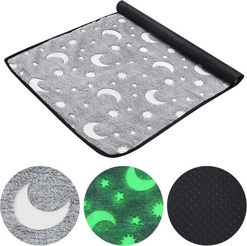 قطعتان من بطانات قفص الخنزير الغيني من لومينوسكم، قابلة للغسل ومقاومة للماء وقابلة لاعادة الاستخدام ومضادة للانزلاق وسريعة الامتصاص للحيوانات الاليفة والارانب والهامستر والجرذان، 28×20 انش in Kuwait