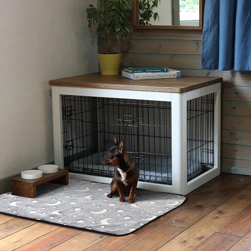 قطعتان من بطانات قفص الخنزير الغيني من لومينوسكم، قابلة للغسل ومقاومة للماء وقابلة لاعادة الاستخدام ومضادة للانزلاق وسريعة الامتصاص للحيوانات الاليفة والارانب والهامستر والجرذان، 28×20 انش in Kuwait