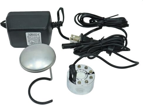 مرجل أسود على شكل فقاعات مقاس 35.56 سم مع ضباب أخضر غامض مخيف (مع خيارات الألوان) - رائع لتزيين الهالوين، والحفلات، ودلو الحلوى - تتضمن الغلاية مقبضًا - قطر 35.56 سم in Kuwait