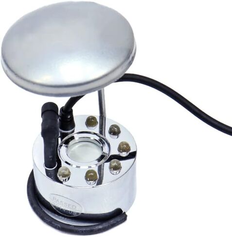 مرجل أسود على شكل فقاعات مقاس 35.56 سم مع ضباب أخضر غامض مخيف (مع خيارات الألوان) - رائع لتزيين الهالوين، والحفلات، ودلو الحلوى - تتضمن الغلاية مقبضًا - قطر 35.56 سم in Kuwait