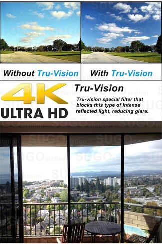 Sugo Premium Privacy Reflection Window Tint Film Energy Saver (3X6 FEET, 5% VLT) in Saudi Arabia
