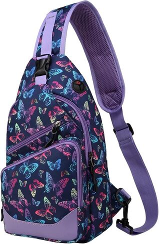 VASCHY Sling Bag for Men Women, One Strap Over the Shoulder Cross Body Backpack Chest Bag for Hiking/Travel/Outdoor in Saudi Arabia