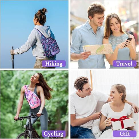 VASCHY Sling Bag for Men Women, One Strap Over the Shoulder Cross Body Backpack Chest Bag for Hiking/Travel/Outdoor in Saudi Arabia