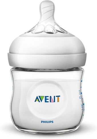 Philips AVENT Natural Baby Bottle, SCF010/39, Blue, 4 Ounce (Pack of 3) in Saudi Arabia