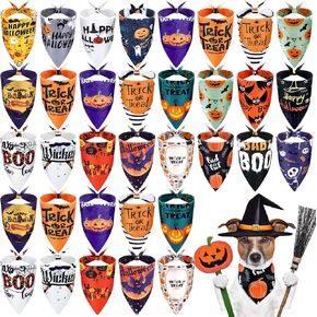 Frienda 20 Pieces Dog Bandana Point Adjustable and Washable Triangle Scarf Kerchiefs Dog Bib Accessories for Small to Medium Puppy Cat(Romantic Patterns) in Kuwait