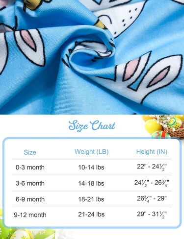 AGAPENG Baby Boy Easter Outfit My First Easter Outfit Infant Short Sleeve Romper Bunny Suspender Pants Rabbit Ears Hat in Saudi Arabia