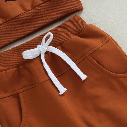 Toddler Baby Boy Halloween Outfit Long Sleeve Ghost/Pumpkin Sweatshirt Tops Elastic Pants 2PCS Fall Winter Clothes in Saudi Arabia