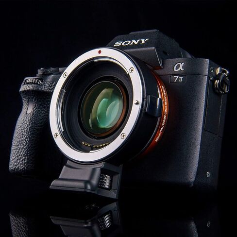 VILTROX EF-E II Auto Focus Lens Mount Adapter 0.71x Focal Reducer Speed Booster with CDAF/PDAF Switch for Canon EF Lens to Sony E-Mount Camera A9 A7RIII A7RII A7III A6500 A6300 A6400 A7SII A7R in Saudi Arabia