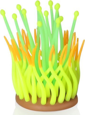 نباتات حوض السمك إيموشنلايت، ديكورات راتنج خزان الأسماك الاصطناعية ديكور قنافذ البحر الفلورسنت الملونة، عبوة واحدة in Kuwait