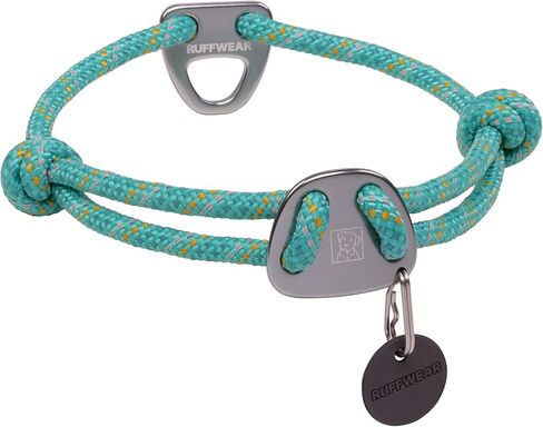 Ruffwear Rope Collar for Dogs, Medium, Red Currant, Knot-a-Collar in Kuwait