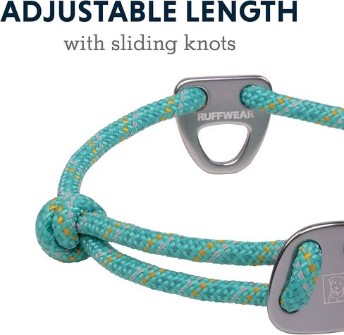 Ruffwear Rope Collar for Dogs, Medium, Red Currant, Knot-a-Collar in Kuwait