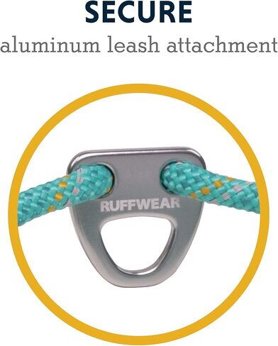 Ruffwear Rope Collar for Dogs, Medium, Red Currant, Knot-a-Collar in Kuwait