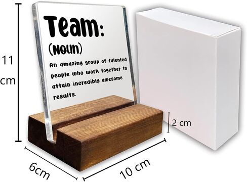 Funny Quotes Desk Sign for Women, Motivational Minimalist Decor Art Acrylic Plaque With Wooden Stand Sign Funny Home Office Desk Sign Gift for Women Friend Cowoker Colleague in Saudi Arabia