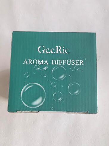 GeeRic Essential Oil Diffuser 150ml, Ultrasonic Air Humidifier Mist Aroma Electric Fragrance with Remote Control 7 Colors Changing Auto Shut Off for Bedroom/Living Room/Spa/Yoga in Kuwait