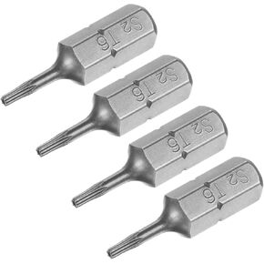 uxcell Torx Bits 1/4 Inch Hex Shank 25mm Length Magnetic Screwdriver T8 Screw Driver Bit S2 Alloy Steel 4pcs in Kuwait