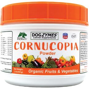Dogzymes Cornucopia organic proprietary blend of Vegetables, Fruits, Nutritional Sprouts for dogs and cats (8 Ounce)
