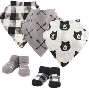 Yoga Sprout Bandana Bib & Accessory Set, 5 Piece, Arrows in Kuwait