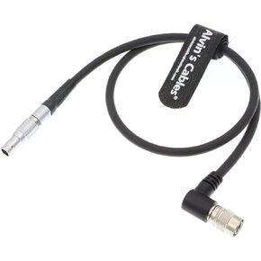 Alvin's Cables 2 Pin Male to Hirose 4 Pin Male Cable Power Teradek Bolt from Steadicam
