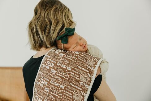 Copper Pearl Essentials Bundle | Baby Burp Cloth Large 21"x10" Premium Absorbent Triple Layer 3 Pack | Baby Bandana Drool Bibs for Drooling and Teething 4 Pack | Binky Clip 3 Pack | Blitz in Saudi Arabia