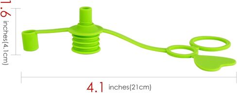 ادريلا عبوة من 4 قطع من محول فوهة شرب علوية لزجاجات المياه، فوهة زجاجة مياه مضادة للانسكاب، غطاء زجاجة مياه بديل للاطفال والكبار in Kuwait