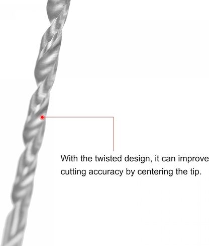 uxcell 10 Pcs 2.15mm HSS(High Speed Steel) W6542 Micro Drill Bits, Fully Ground Jobber 57mm Length Drill Bit for Mild Steel Copper Aluminum in Saudi Arabia