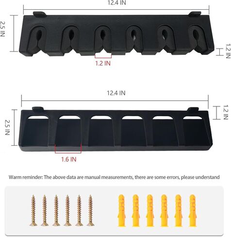حامل قضيب الصيد مثبت على الحائط، حامل قضيب الصيد العمودي للجراج والقوارب، حامل عمود الصيد (أسود) in Kuwait
