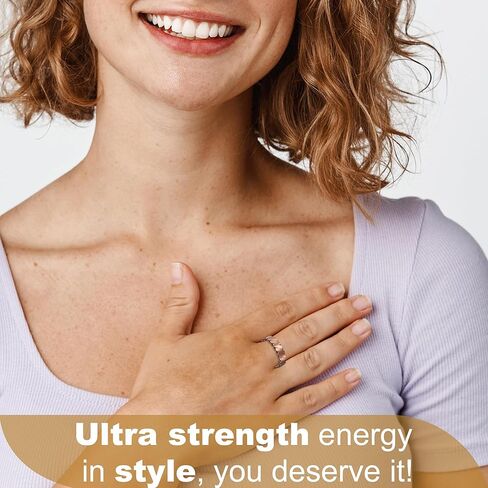MagVIVACE Copper Ring for Women Men for Arthritis and Joints, Pure Copper Magnetic Therapy Ring for Pain Relief, 3500 Gauss Magnet(CPR-0967) in Kuwait